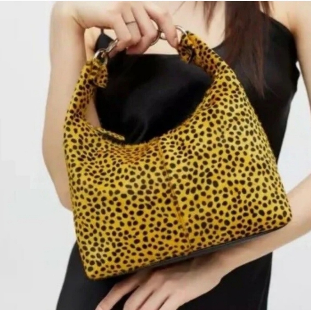Urban Outfitters Leopard Print Hobo Bag